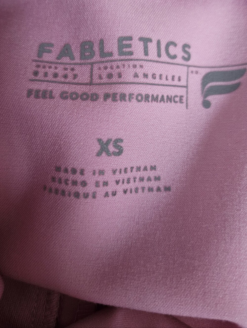 Fabletics Marshmallow Pink On-Call Scrub Joggers- XS - Picture 4 of 5